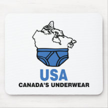 Les sous-vêtements du Canada Tapis De Souris