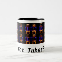 Les valves/tubes à vide attaquent - les tubes obte mug