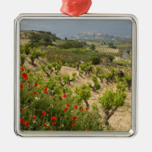 Les vignobles s'approchent de Laguardia, capitale  Décorations Pour Sapins De Noël