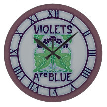 Les violettes sont bleues