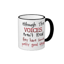 Les voix tasse à café