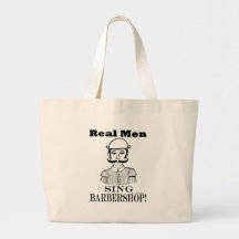 Les vrais hommes chantent le raseur-coiffeur ! sacs