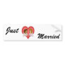 Lesbian Bi-Racial Couple Bumper Sticker