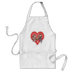 Lesbian Bride & Groom Apron