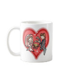 Lesbian Bride & Groom Mug