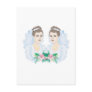 Lesbian Brides Wedding Postcard