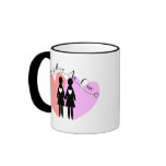 Lesbian Gifts "Together As One" Coffee Mugs