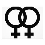 lesbian icon black custom invitations