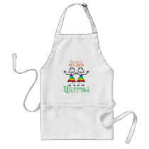 Lesbian Just Married Apron