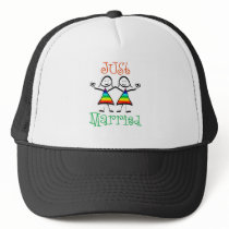 Lesbian Just Married Hats