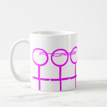 Lesbian Lovers Customizable Mug