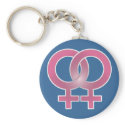 Lesbian Marriage Keychain