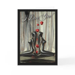 Lesbian Valentine's Day Card Modern Art Sculpture
