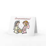 Lesbian Wedding Cards - blank inside - lovely.