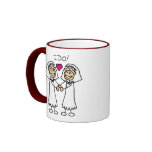 Lesbian Wedding Favors Coffee Mugs