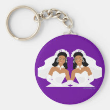 Lesbian Wedding Favours Key Chains