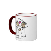 Lesbian Wedding Favours Coffee Mugs