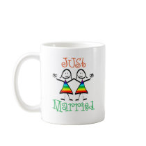 Lesbian Wedding Favours Coffee Mug