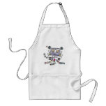 Lesbian Wedding Just Married Apron