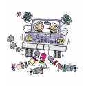 Lesbian Wedding Just Married T-shirt