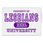 Lesbians University Card