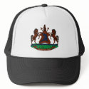 Lesotho Official Coat Of Arms Heraldry Symbol hats