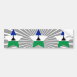 Lesotho Star Bumper Stickers