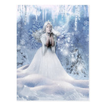 L'esprit de l'hiver carte postale