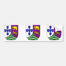 Lesser  Portuguese West Africa, Angola Bumper Sticker