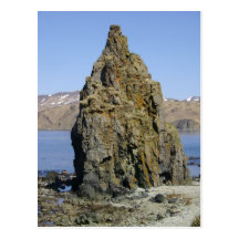 Lesser Priest Rock, Unalaska Island Postcard