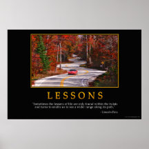 Lessons Poster
