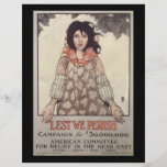 Lest We Perish World War II Flyer