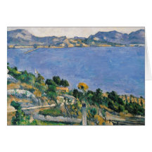 L'Estaque, View of the Bay of Marseilles Card