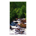 Lester River Waterfalls Customized Photo Card