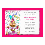 Let 'Em Eat Cake - 1st Birthday for Baby Girl Invite