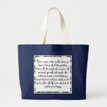 Let go of drama tote bag