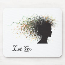 Let Go Yoga Gift Mousepad