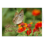 Let God Guide You Butterfly Greeting Cards
