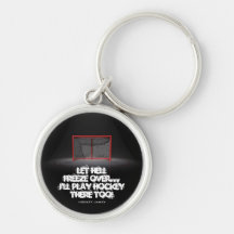 LET HELL FREEZE OVER KEYCHAIN