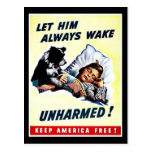 Let Him Always Wake Unharmed Post Cards