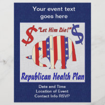 LET HIM DIE! FLYER DESIGN