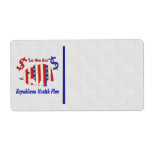 LET HIM DIE! PERSONALIZED SHIPPING LABELS