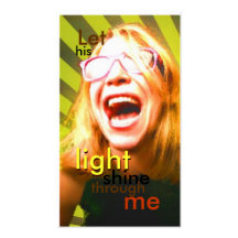 Let His Light Shine Business Cards