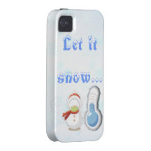 Let is snow iPhone 4/4S cover