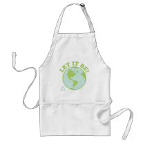 Let It Be Green Earth Aprons