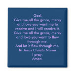 LET IT FLOW - 1118 FRIDGE MAGNET