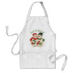 Let It Snow aprons