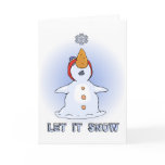 Let it Snow card