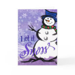 Let it Snow! cards