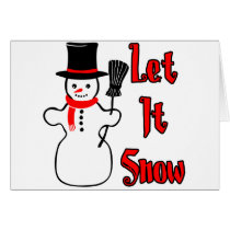 Let It Snow cards